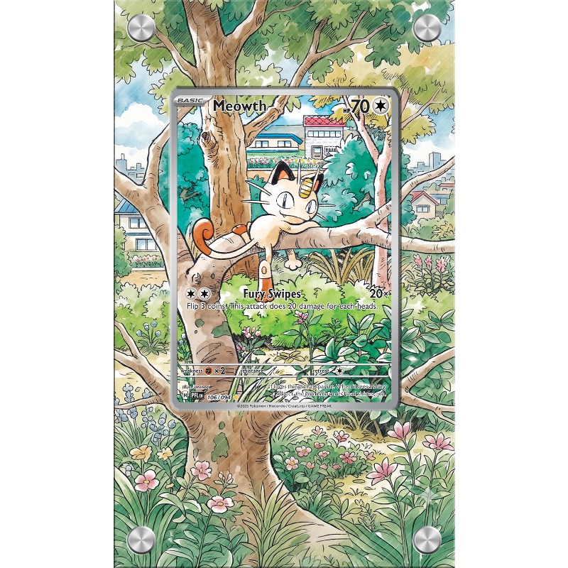 Art Display for Pokemon Meowth - Anime Merchandise From Japan ulasan dan harga