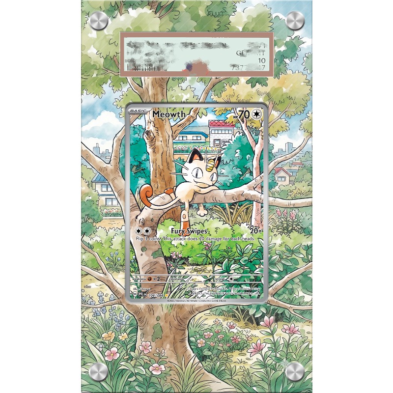Art Display for Pokemon Meowth - Anime Merchandise From Japan ulasan dan harga