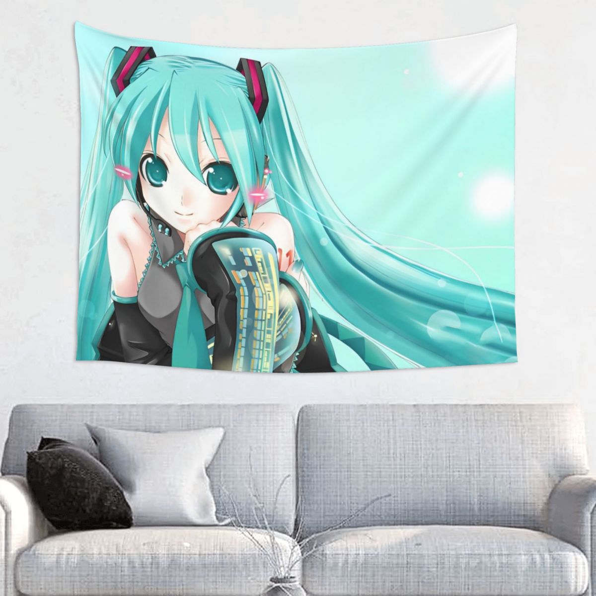 Hatsune Miku Anime Tapestry Co - Wall Scroll Tapestry ulasan dan harga