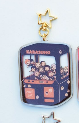 6Cm Acrylic Keychain for Haiky - Anime Merchandise Haikyuu ulasan dan harga