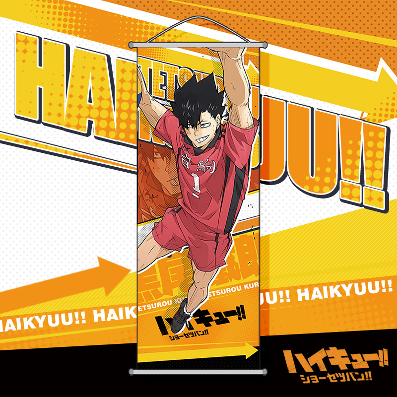 Haikyuu!! Wall Scroll Cartoon  - Anime Merchandise Haikyuu ulasan dan harga