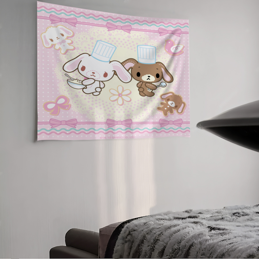1PC Digital Printed Tapestry W - Wall Scroll Tapestry ulasan dan harga