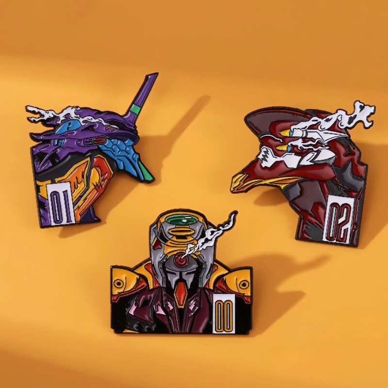 Neon Genesis Metal Brooch Ayan - Evangelion Anime Merchandise ulasan dan harga