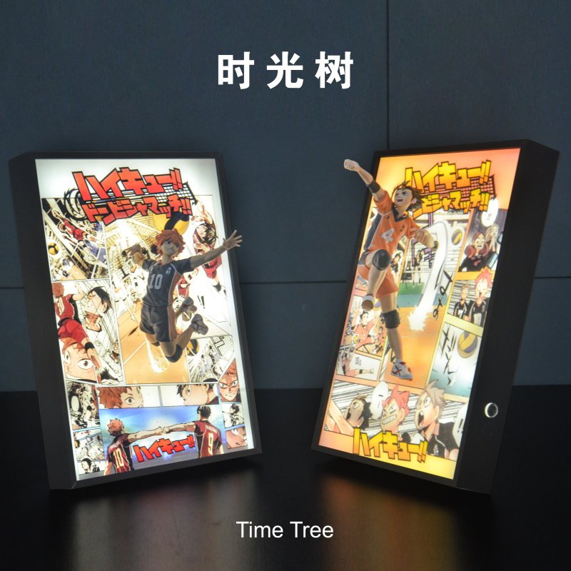 Haikyuu!! 3d Light Painting 21 - Anime Merchandise Haikyuu ulasan dan harga