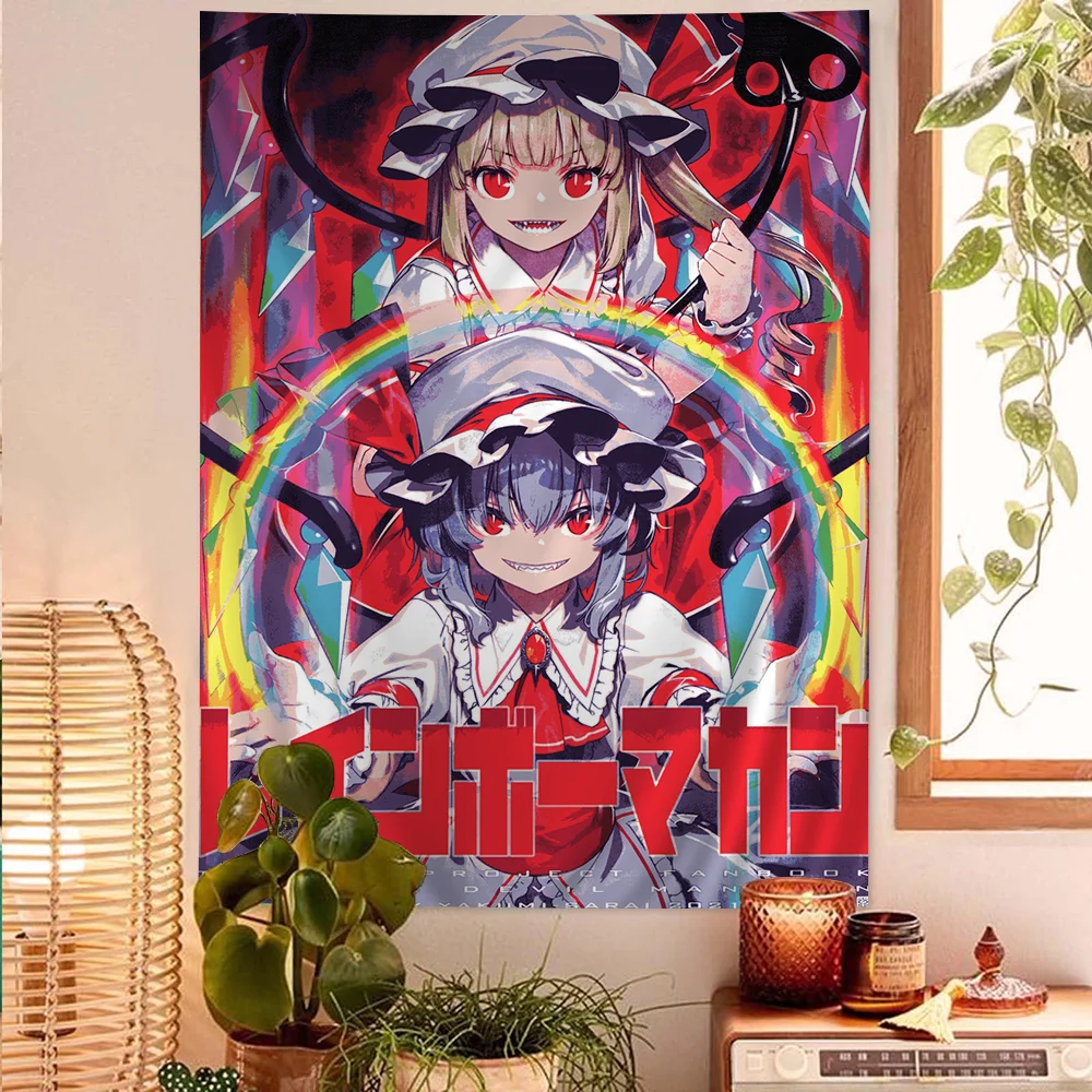 Touhou Project Flandre Scarlet - Wall Scroll Tapestry ulasan dan harga
