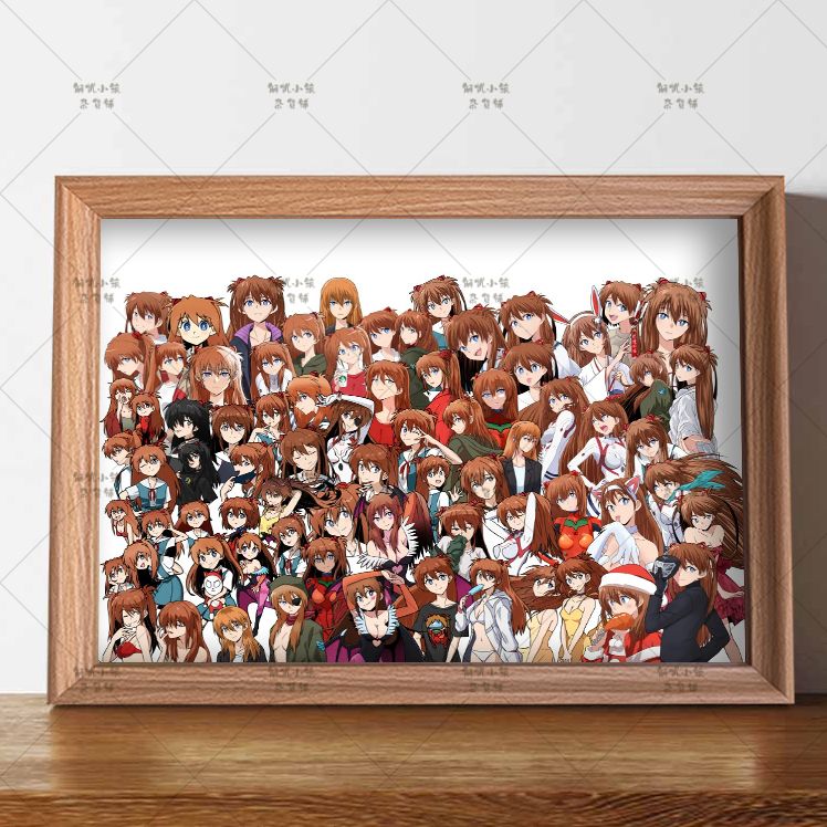 EVA Asuka Langley Soryu Anime  - Evangelion Anime Merchandise ulasan dan harga