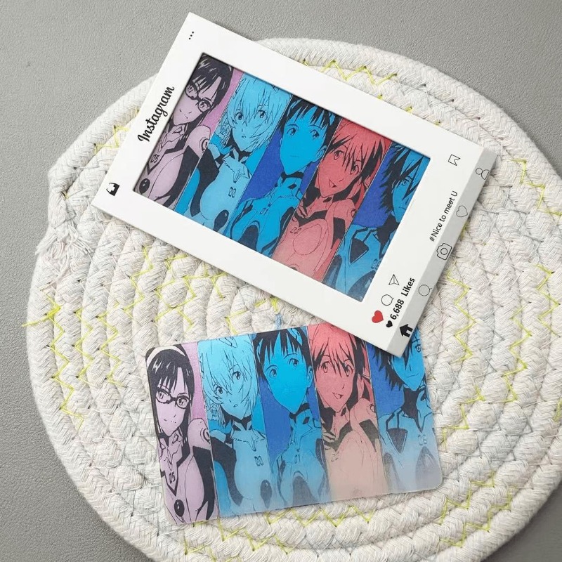 EVA Cards Shinji Rei Asuka Lan - Evangelion Anime Merchandise ulasan dan harga
