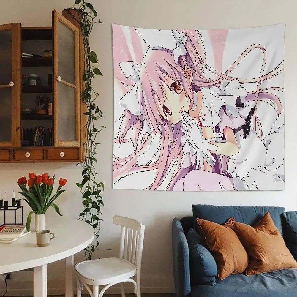 VIKAMA Madoka Magica Kaname Ho - Wall Scroll Tapestry ulasan dan harga