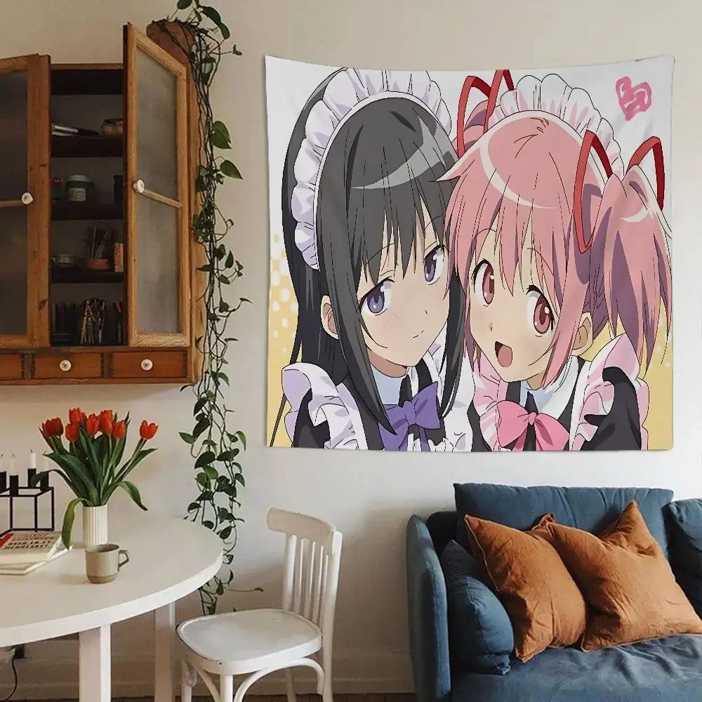 VIKAMA Madoka Magica Kaname Ho - Wall Scroll Tapestry ulasan dan harga
