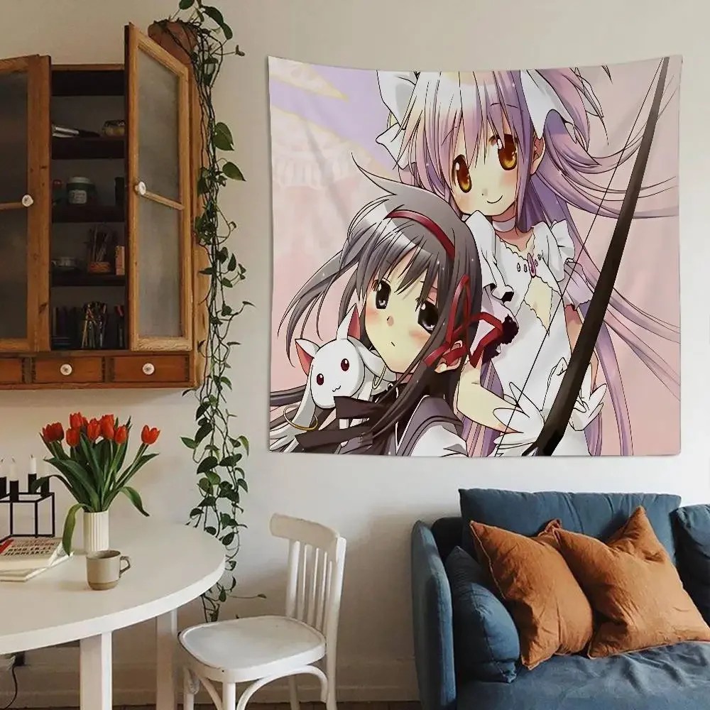 VIKAMA Madoka Magica Kaname Ho - Wall Scroll Tapestry ulasan dan harga