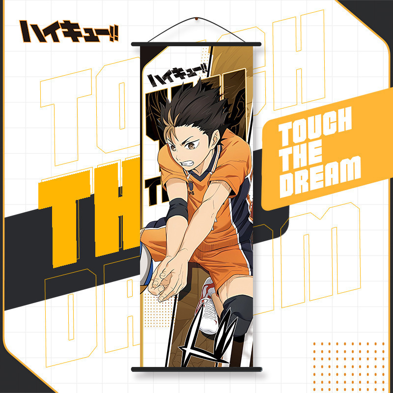 Haikyuu!! Wall Scroll Long Pos - Anime Merchandise Haikyuu ulasan dan harga