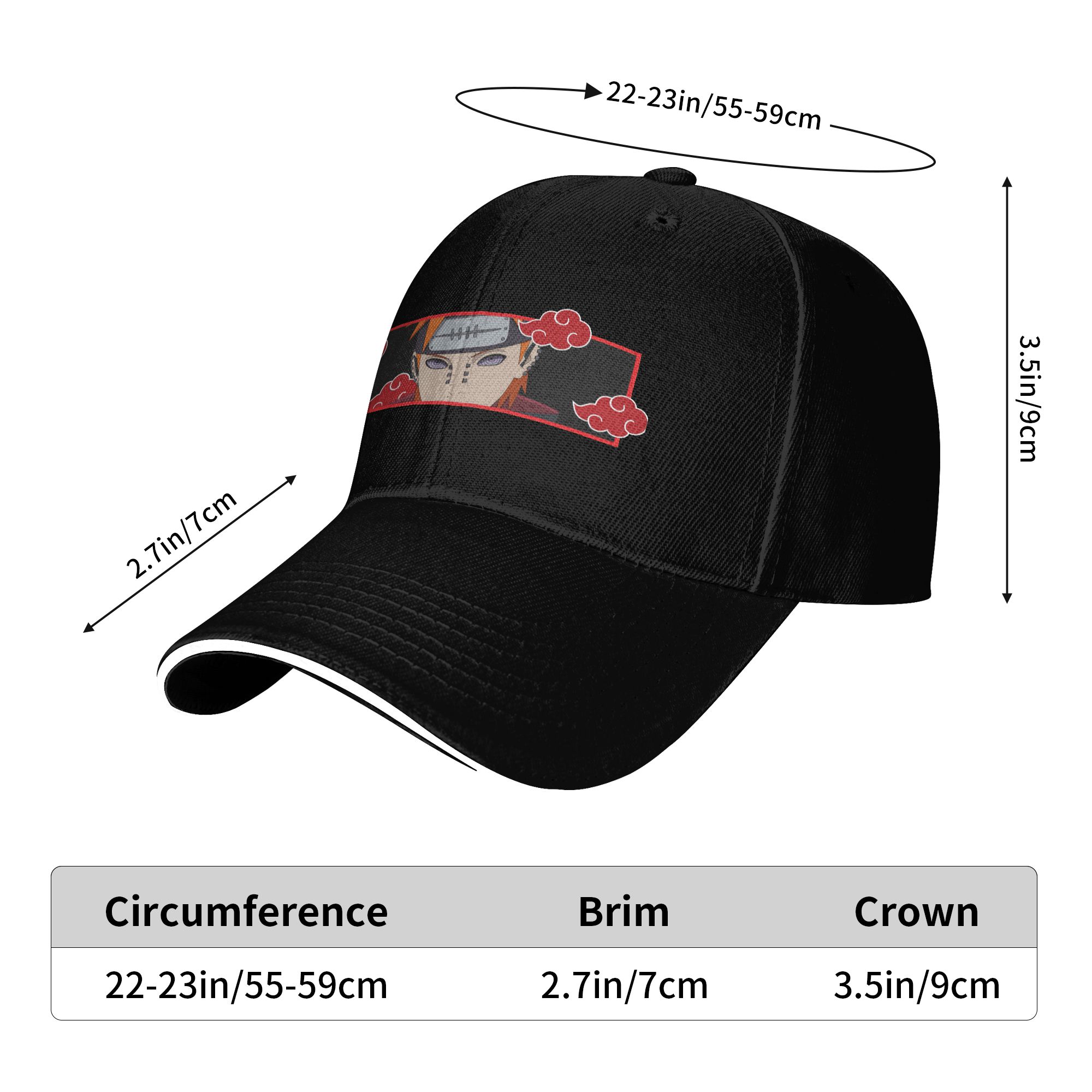 Baseball Cap Pain Nagato Merch - Unique Anime Merchandise ulasan dan harga