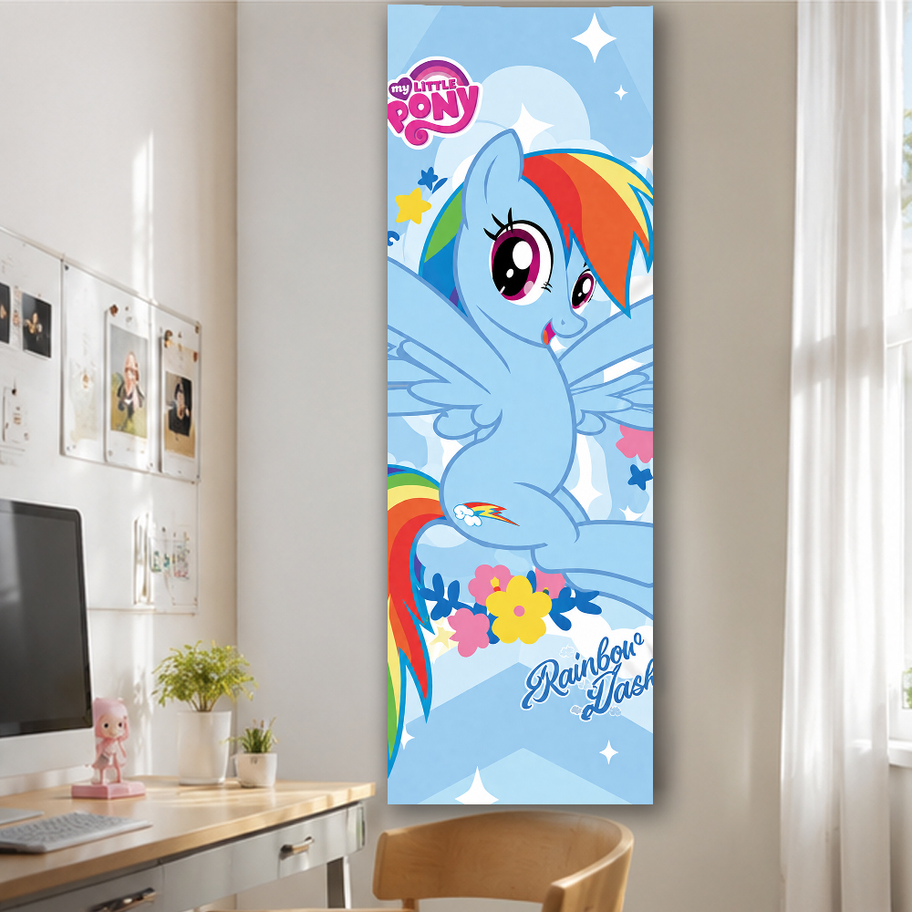 My Little Pony Rainbow Dash Bl - Wall Scroll Tapestry ulasan dan harga