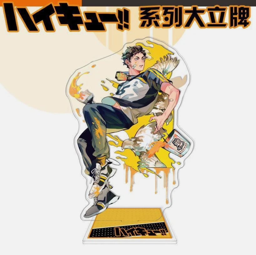 15Cm Anime Acrylic Standee for - Anime Merchandise Haikyuu ulasan dan harga