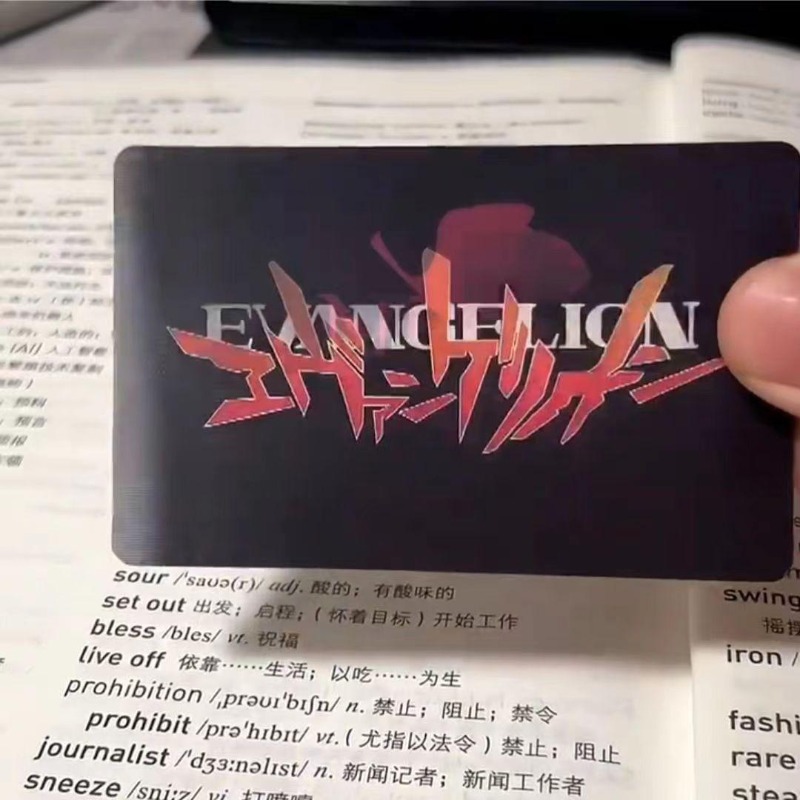 Creative EVA Card Shinji Rei A - Evangelion Anime Merchandise ulasan dan harga