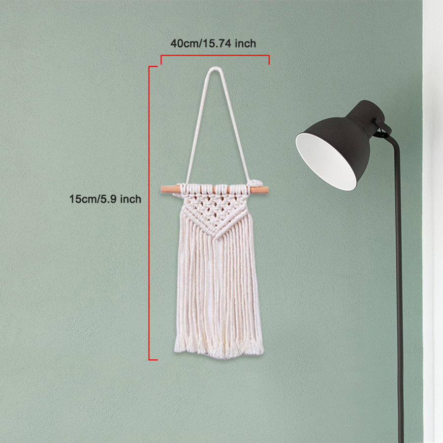 Handmade Knitting Mini Tapestr - Wall Scroll Tapestry ulasan dan harga