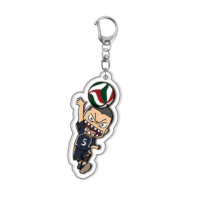Anime Haikyuu Keychain Acrylic - Anime Merchandise Haikyuu ulasan dan harga