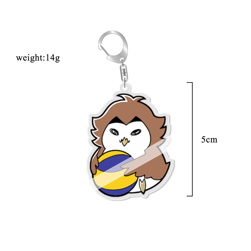 Volleyball Haikyuu Acrylic Key - Anime Merchandise Haikyuu ulasan dan harga