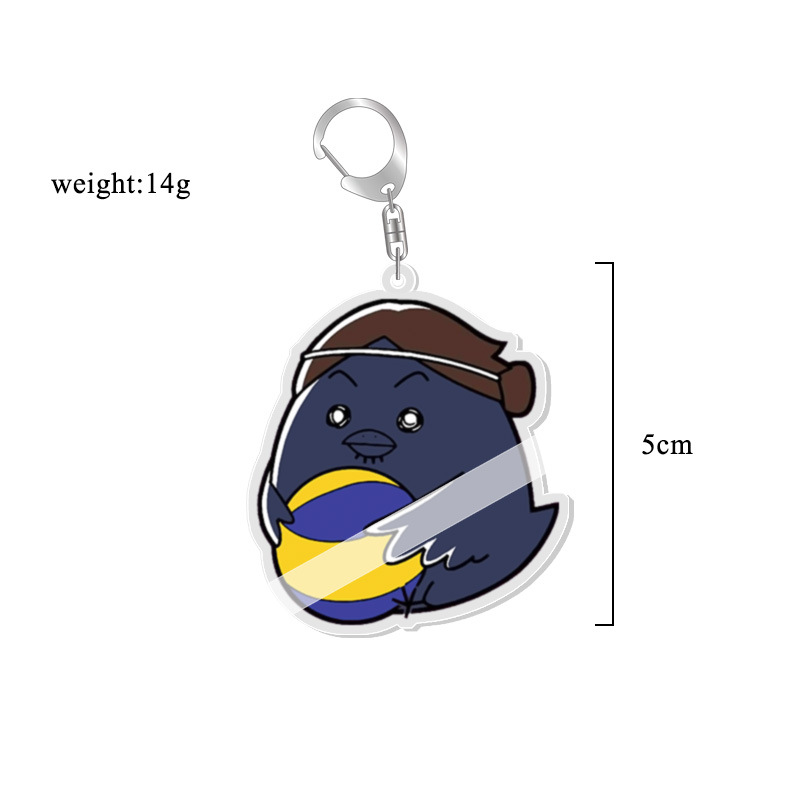 Volleyball Haikyuu Acrylic Key - Anime Merchandise Haikyuu ulasan dan harga
