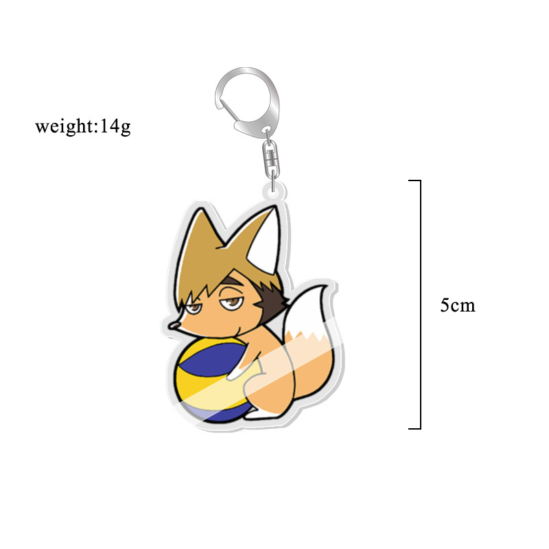 Volleyball Haikyuu Acrylic Key - Anime Merchandise Haikyuu ulasan dan harga